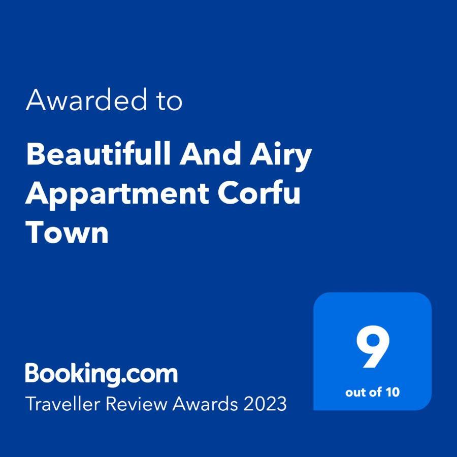 Beautifull And Airy Appartment Corfu Town Kanoni  Exterior photo